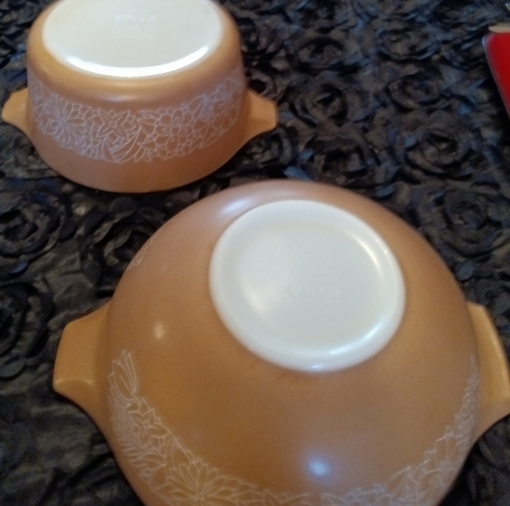 Tan Color Pyrex